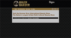 Desktop Screenshot of bigenbarber.com